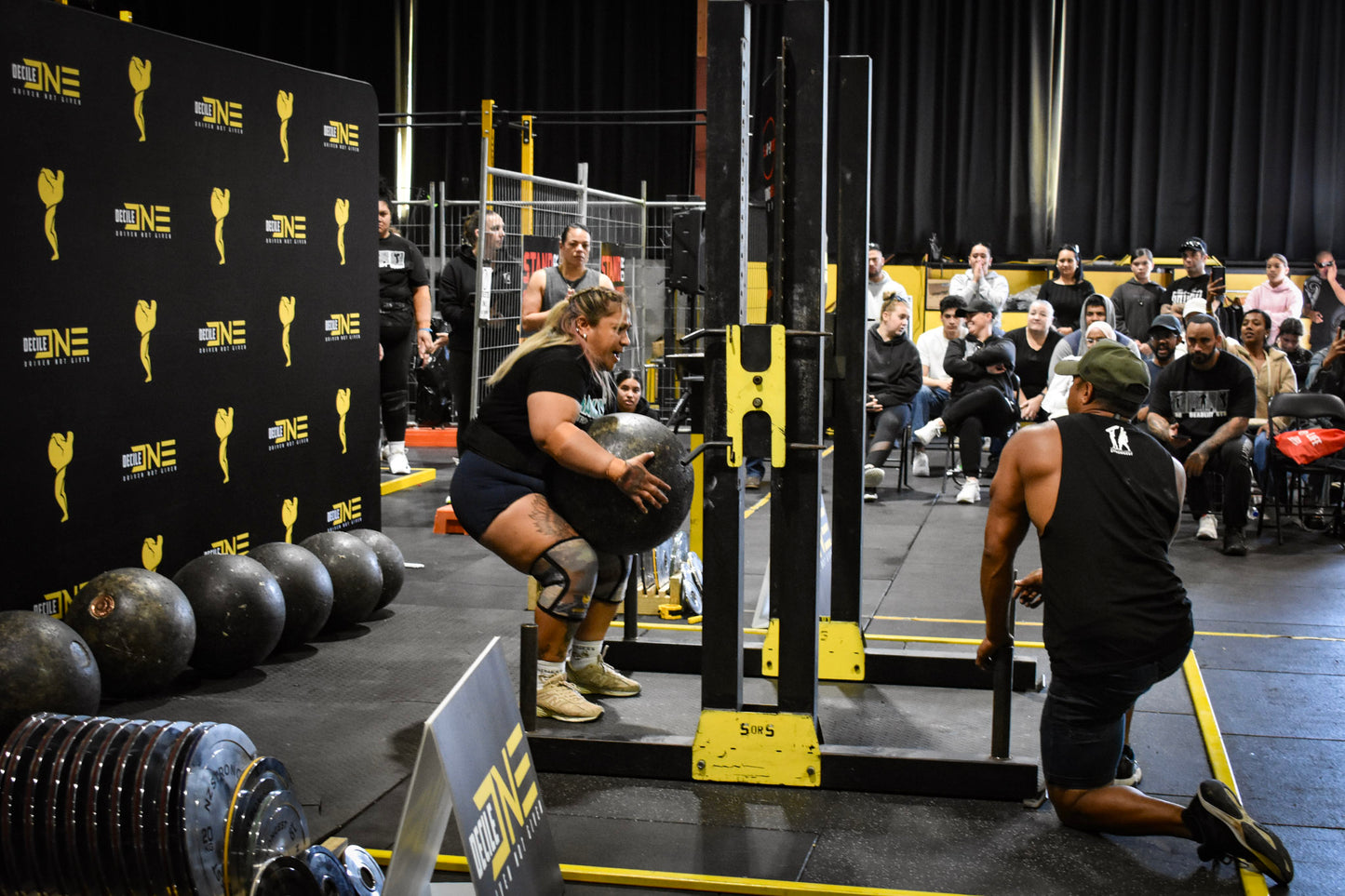 NZSTRONGEST Log Deadlift Stone 26 SINGLE LIFT ENTRY