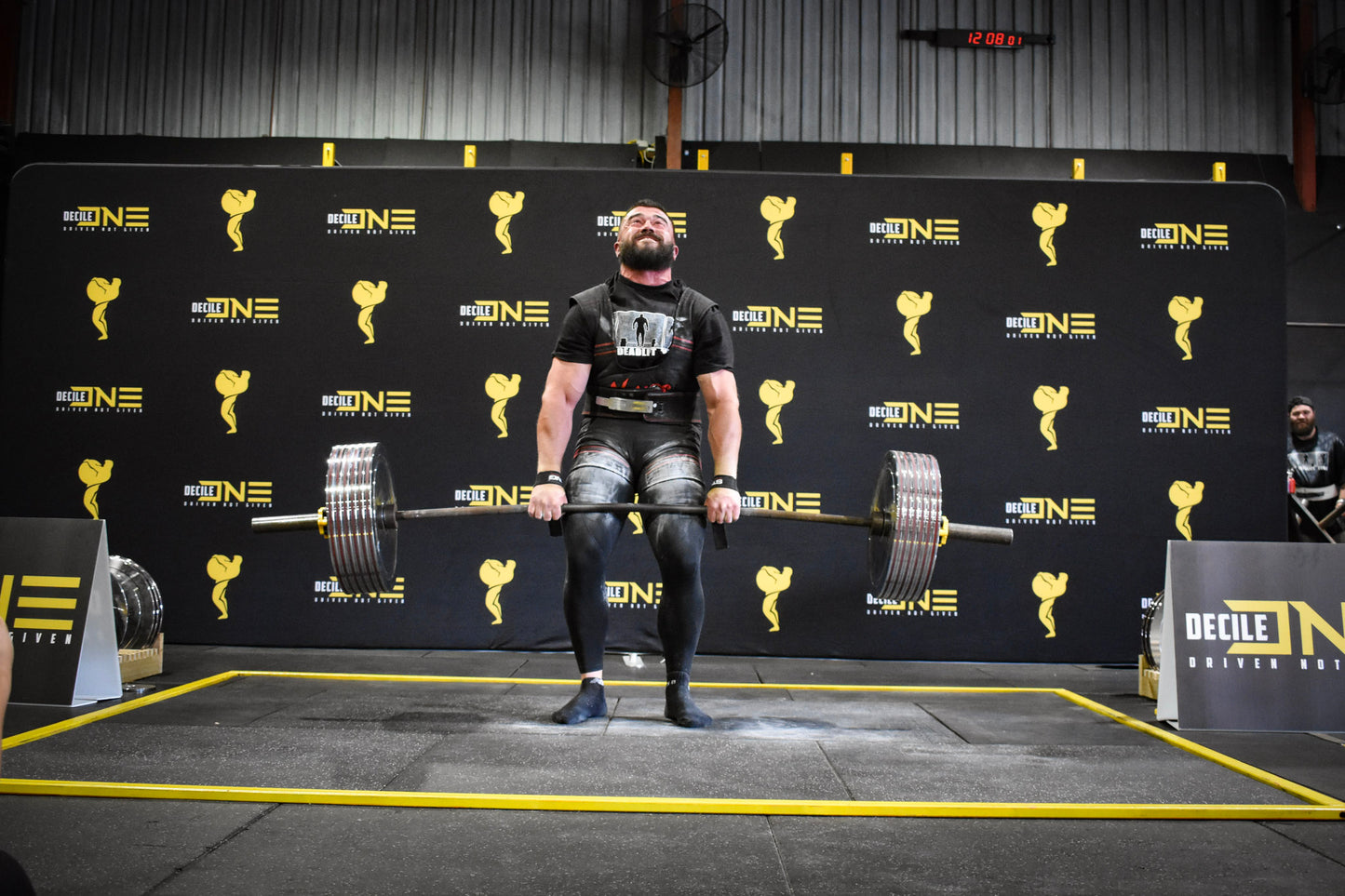 NZSTRONGEST Log Deadlift Stone 26 SINGLE LIFT ENTRY