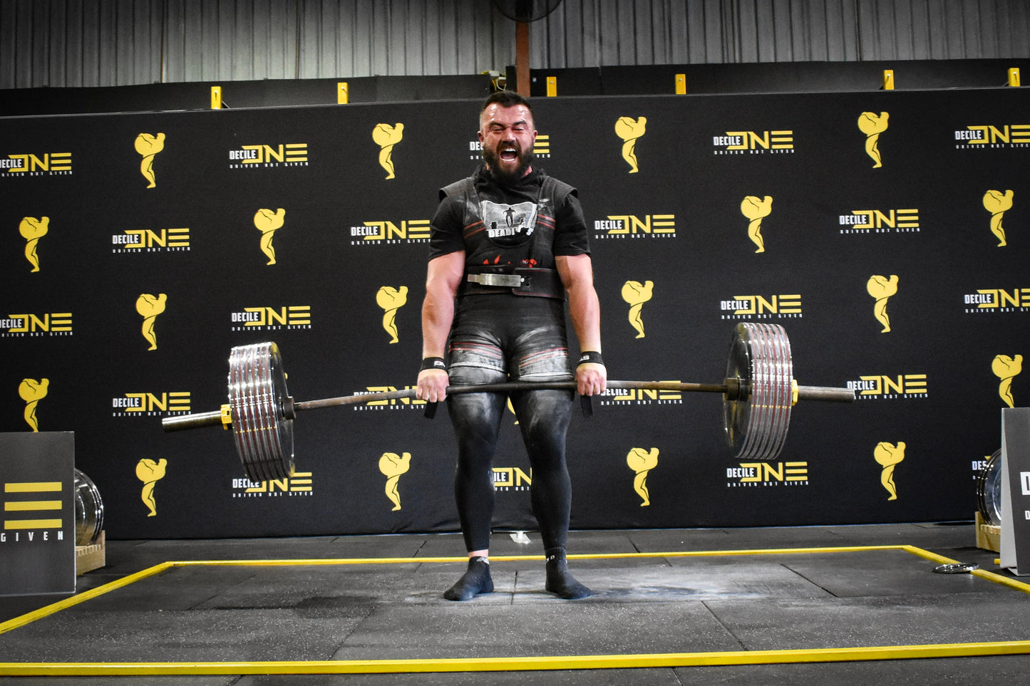 NZSTRONGEST Log Deadlift Stone 26 SINGLE LIFT ENTRY